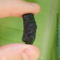 Moldavite - Tektite - Complete Individual - 7.08g - Czechia (Besednice sever)