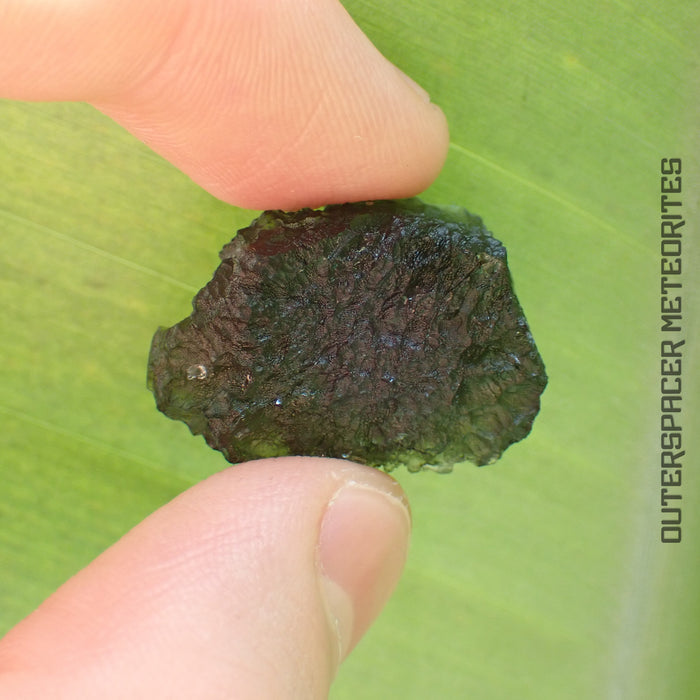 Moldavite - Tektite - Complete Individual - 7.08g - Czechia (Besednice sever)