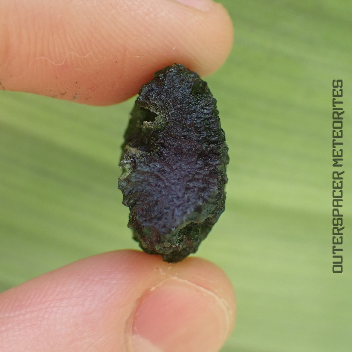 Moldavite - Tektite - Complete Individual - 5.81g - Czechia (Besednice sever)