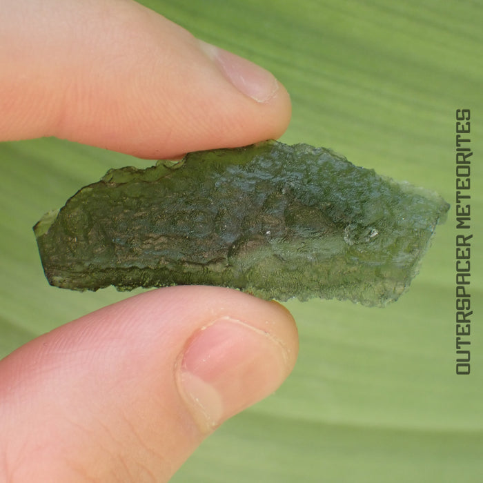 Moldavite - Tektite - Complete Individual - 6.15g - Czechia (Besednice sever)