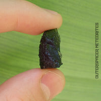 Moldavite - Tectite - Spécimen complet - 5,34g - Tchéquie (Besednice sever)