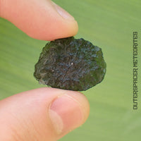 MOLDAVITE - TECTITE - PIECE COMPLÈTE - 5.95g - RÉPUBLIQUE TCHÈQUE (Besednice sever)