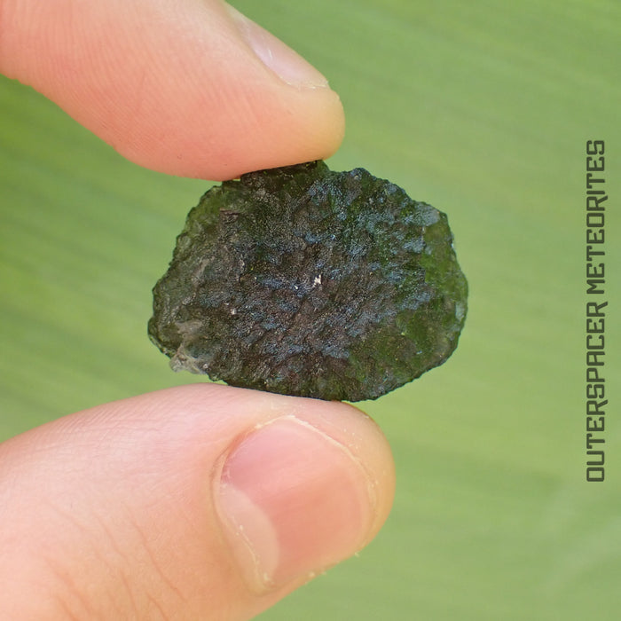 Moldavite - Tektite - Complete Individual - 5.95g -Czechia (Besednice sever)