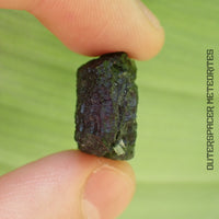 MOLDAVITE - TECTITE - PIECE COMPLÈTE - 5.95g - RÉPUBLIQUE TCHÈQUE (Besednice sever)