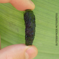 Moldavite - Tektite - Complete Individual - 7.12g - Czechia (Besednice sever)