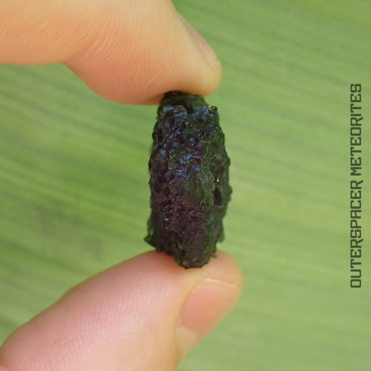 Moldavite - Tektite - Complete Individual - 7.12g - Czechia (Besednice sever)
