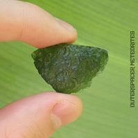 Moldavite - Tectite - Individu complet - 6,06g - Tchéquie (Besednice sever)