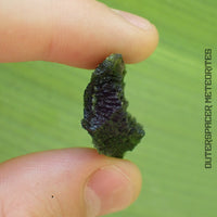 Moldavite - Tektite - Complete Individual - 6.89g - Czechia (Besednice sever)