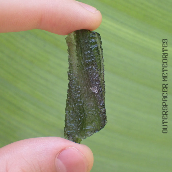 Moldavite - Tektite - Complete Individual - 5.61g - Czechia (Besednice sever)