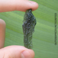 Moldavite - Tectite - Individu complet - 5,24g - Tchéquie (Besednice sever)