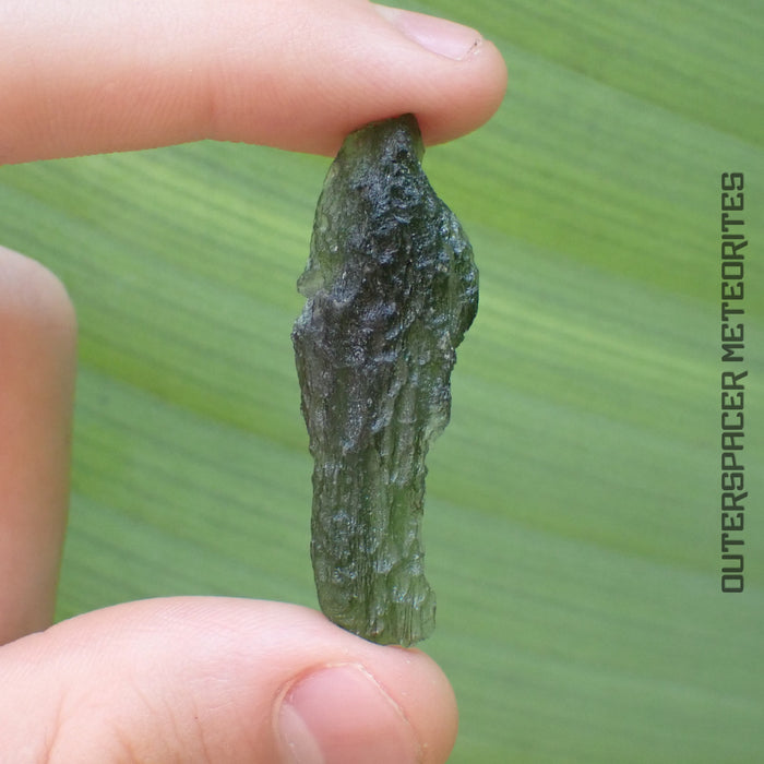 Moldavite - Tektite - Complete Individual - 5.24g - Czechia (Besednice sever)