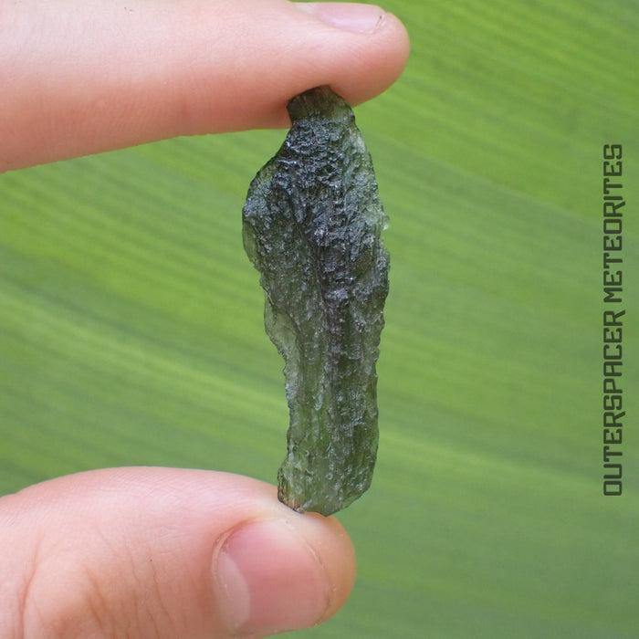 Moldavite - Tektite - Complete Individual - 5.24g - Czechia (Besednice sever)