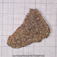 NWA 13187 - Martian Shergottite (Diabasic) - Complete Slice - 6.26g - Northwest Africa
