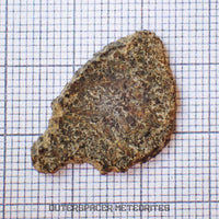 NWA 13187 - Martian Shergottite (Diabasic) - Complete Slice - 1.41g - Northwest Africa