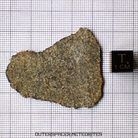 NWA 13187 - Martian Shergottite (Diabasic) - Complete Slice - 5.56g - Northwest Africa