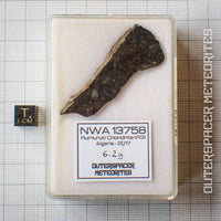 NWA 13758 - Chondrite R3 (Rumuruti) - Tranche - 6,2g - Algérie