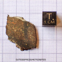 NWA 13758 - Condrita R3 (Rumuruti) - Lámina - 3,45 g - Argelia