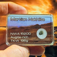 NWA 15200 - Martian Nakhlite - Fragment - 0.069g - Algeria