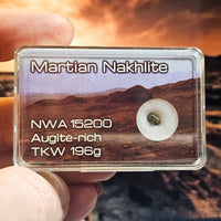 NWA 15200 - Martian Nakhlite - Fragment - 0.063g - Algeria