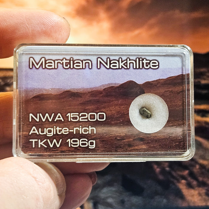 NWA 15200 - Martian Nakhlite - Fragment - 0.063g - Algeria