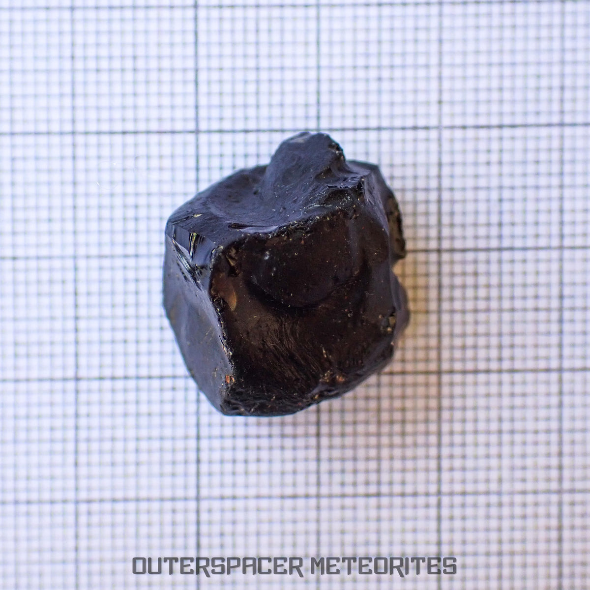 Philippinite - Tektite - Complete Individual - 9.2g -Philippines (Rio Tuba Mine)