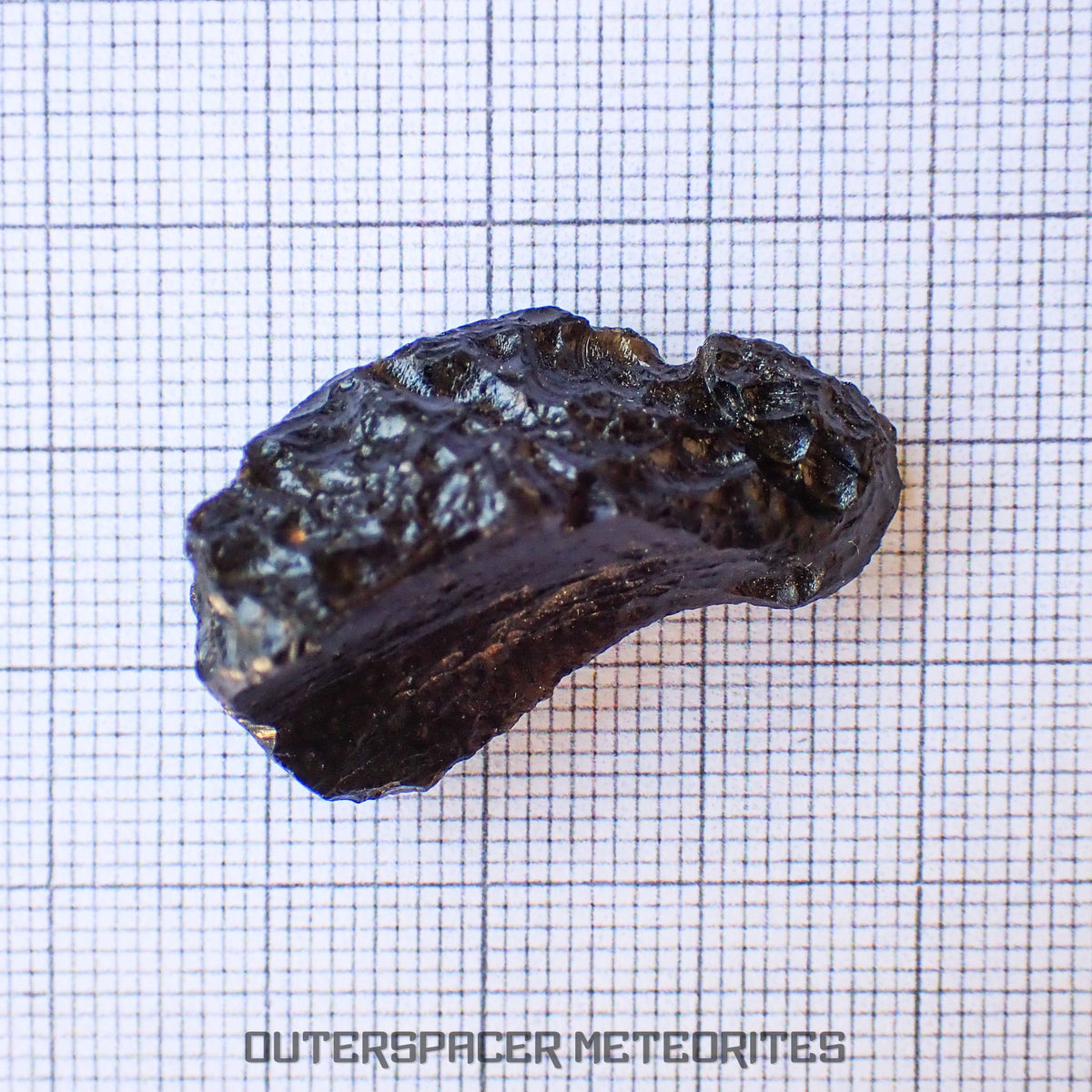 Philippinite - Tectite - Spécimen complet - 6.85g - Philippines (Barangay Awile, île d'Anda)