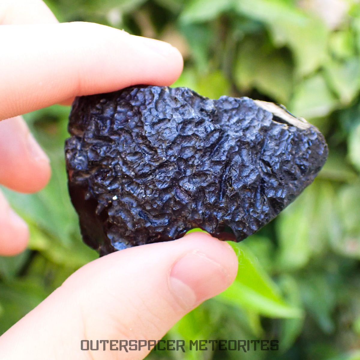 Philippinite - Tektite  - Complete Individual - 35.2g - Philippines (Barangay Luna, Bolinao)