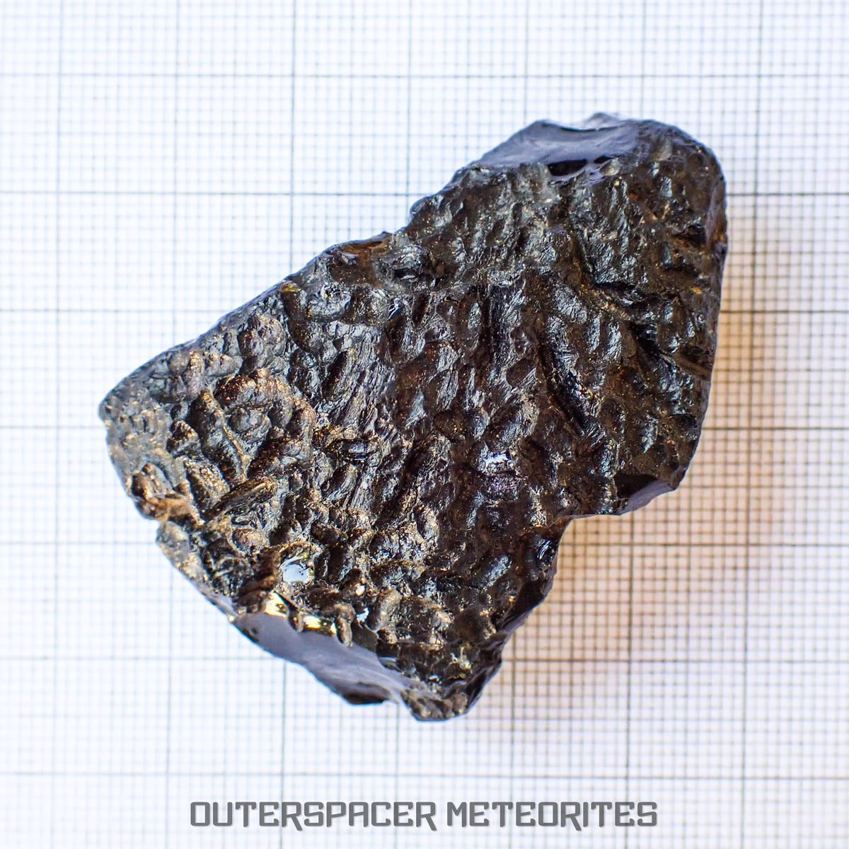 Philippinite - Tektite  - Complete Individual - 35.2g - Philippines (Barangay Luna, Bolinao)