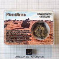 Pica Glass - Cometary Airburst Melt-Glass - Complete Individual - 5.52g - Chile (Atacama)