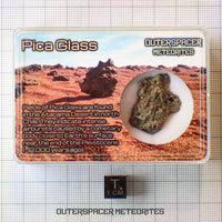 Pica Glass - Verre de fusion par explosion cométaire - Individu complet - 3,94 g - Chili (Atacama)