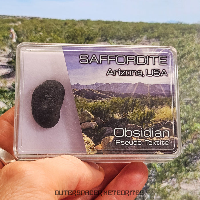 Saffordite - Obsidian - Complete Individual - 5.91g - USA ( New Mexico)