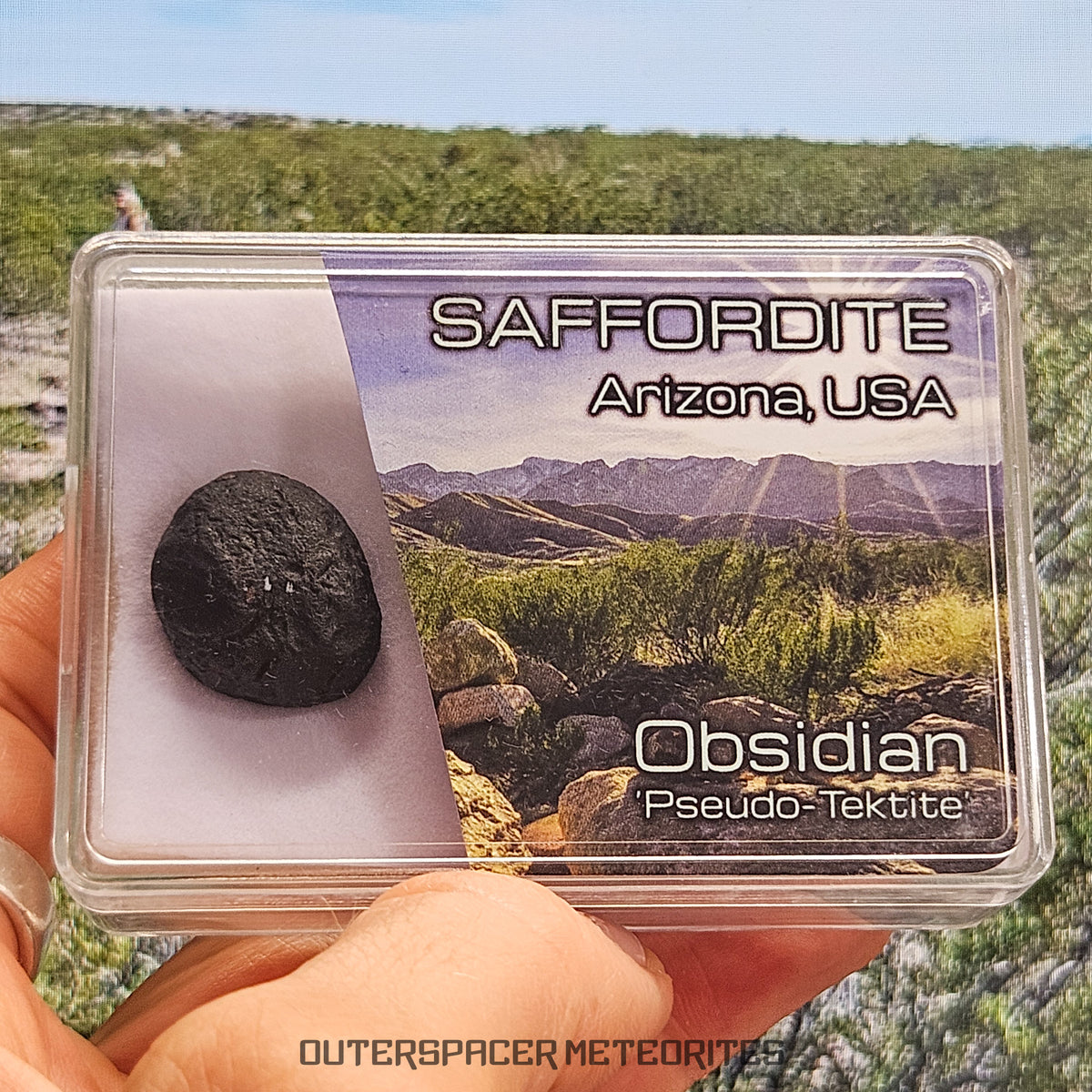 Saffordite - Obsidian - Complete Individual - 7.92g - USA ( New Mexico)