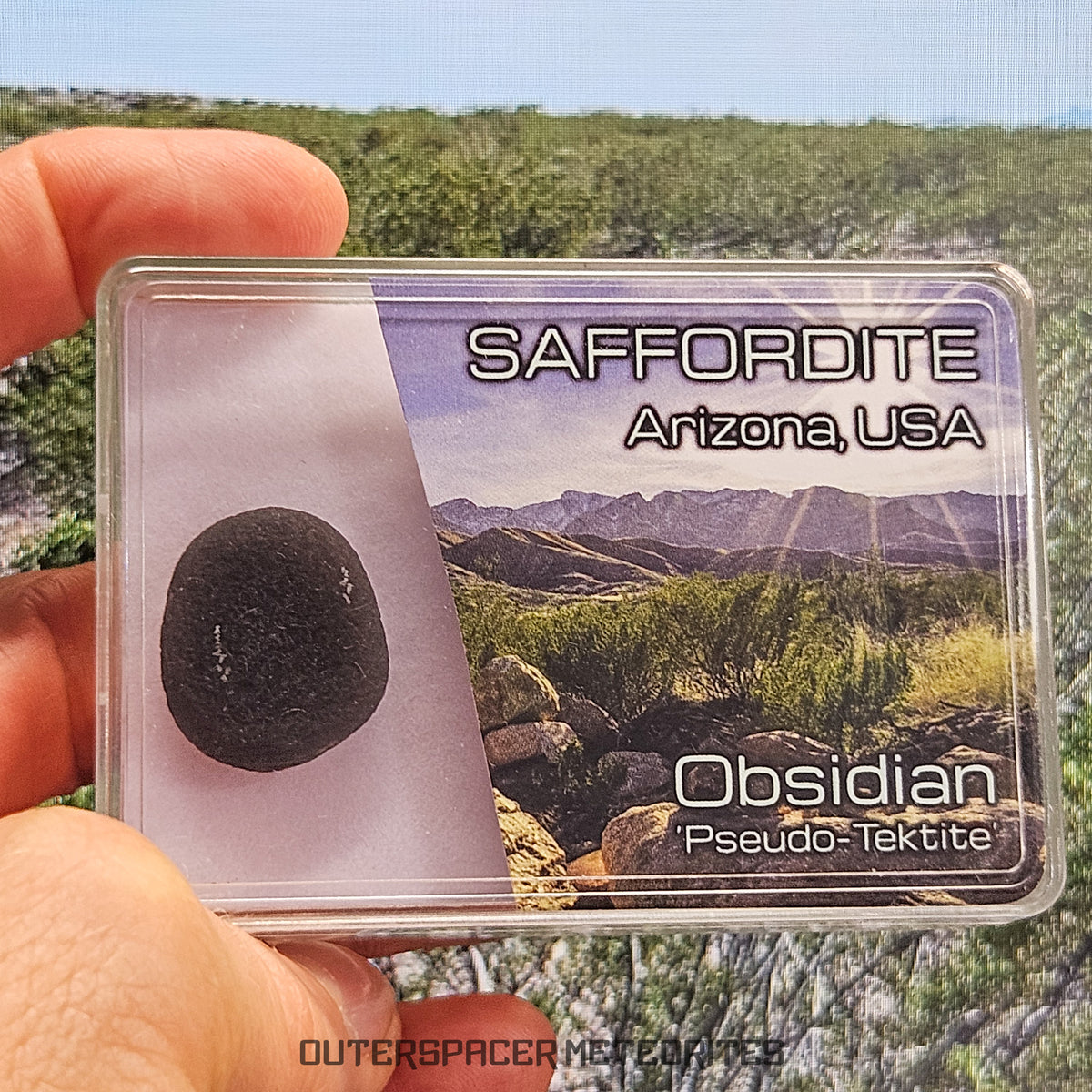 Saffordite - Obsidian - Complete Individual - 5.53g - USA ( New Mexico)