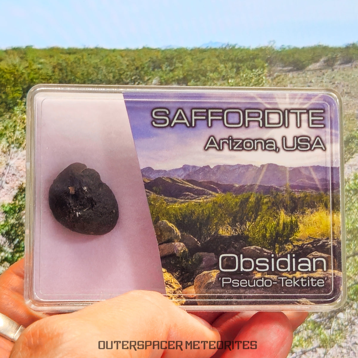 Saffordite - Obsidienne - Individu Complet - 4.54g - USA (Nouveau-Mexique)