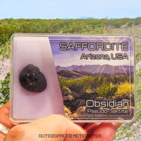 Saffordite - Obsidienne - Individu Complet - 4.54g - USA (Nouveau-Mexique)