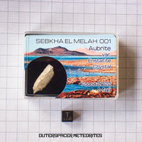 Sebkha el Melah 001 - Aubrita (cristal de enstatita) - Ejemplar completo - 2,81g - Malí
