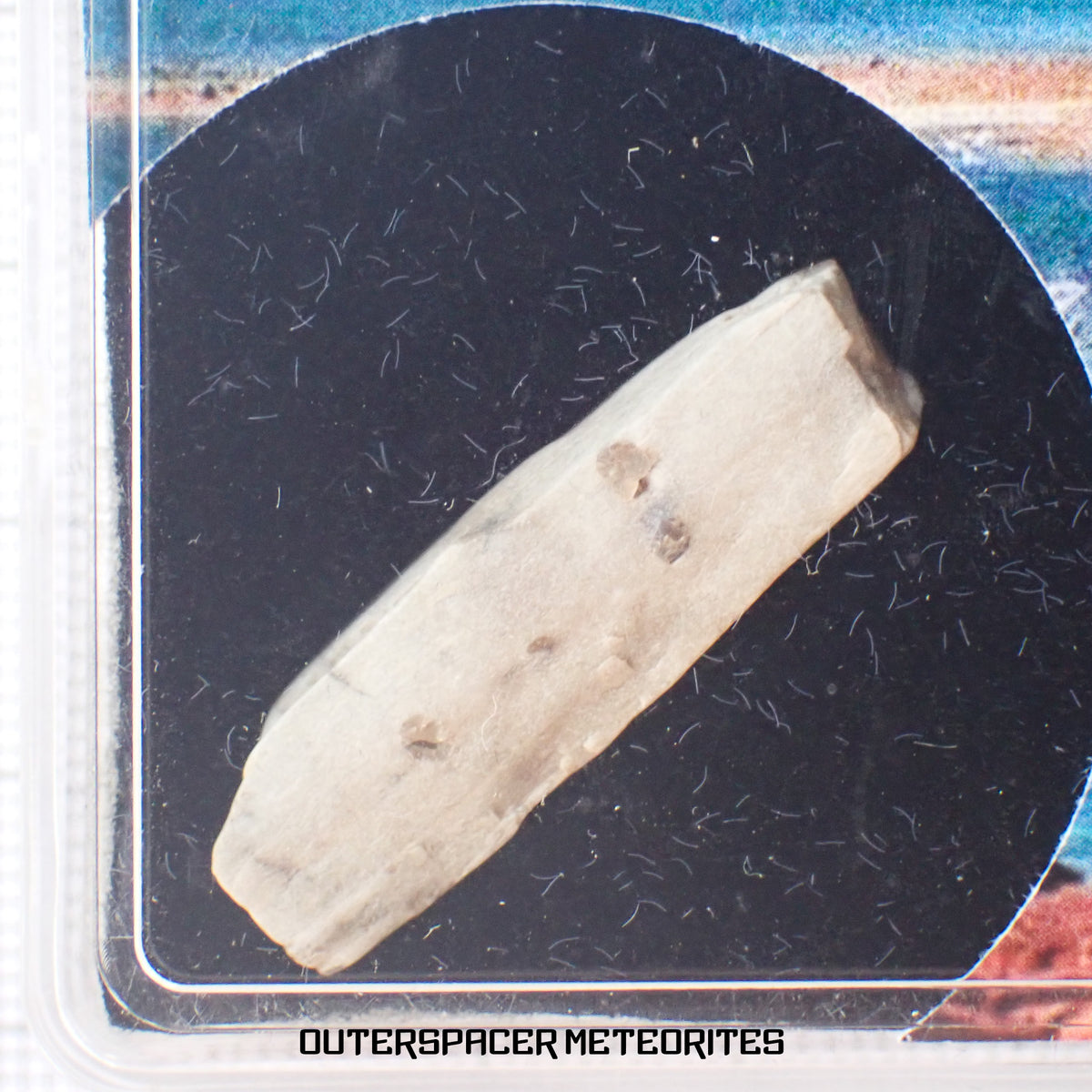 Sebkha el Melah 001 - Aubrite (Cristal d'enstatite) - Individu complet - 2,89g - Mali