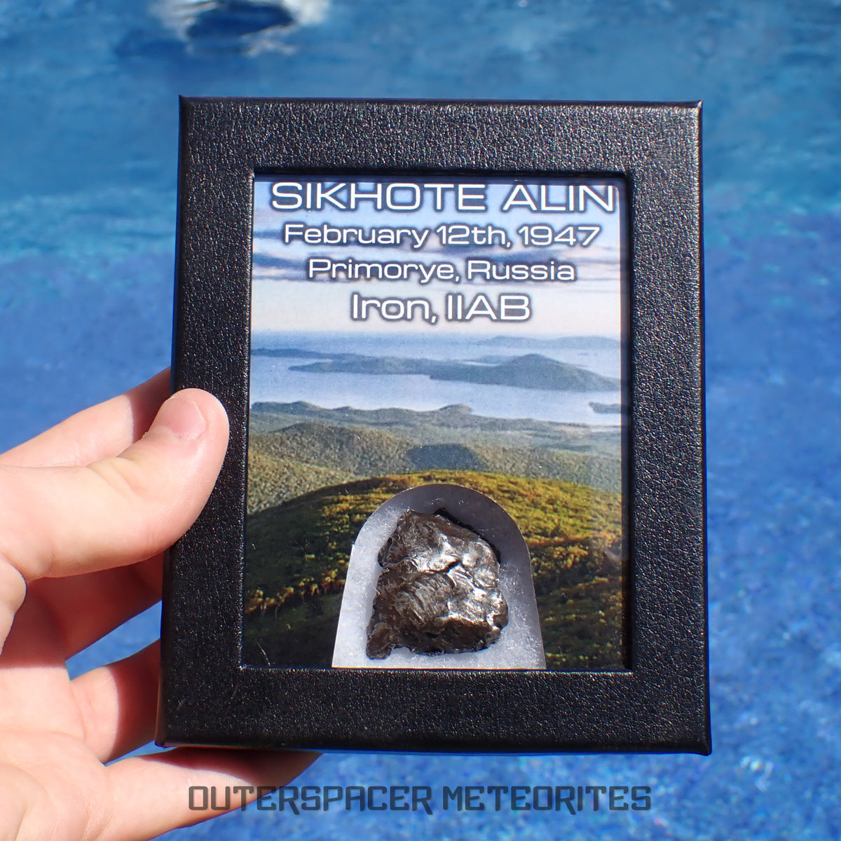 Sikhote Alin - Iron, IIAB - Complete Individual - 34.2g - Russia (Primorye)