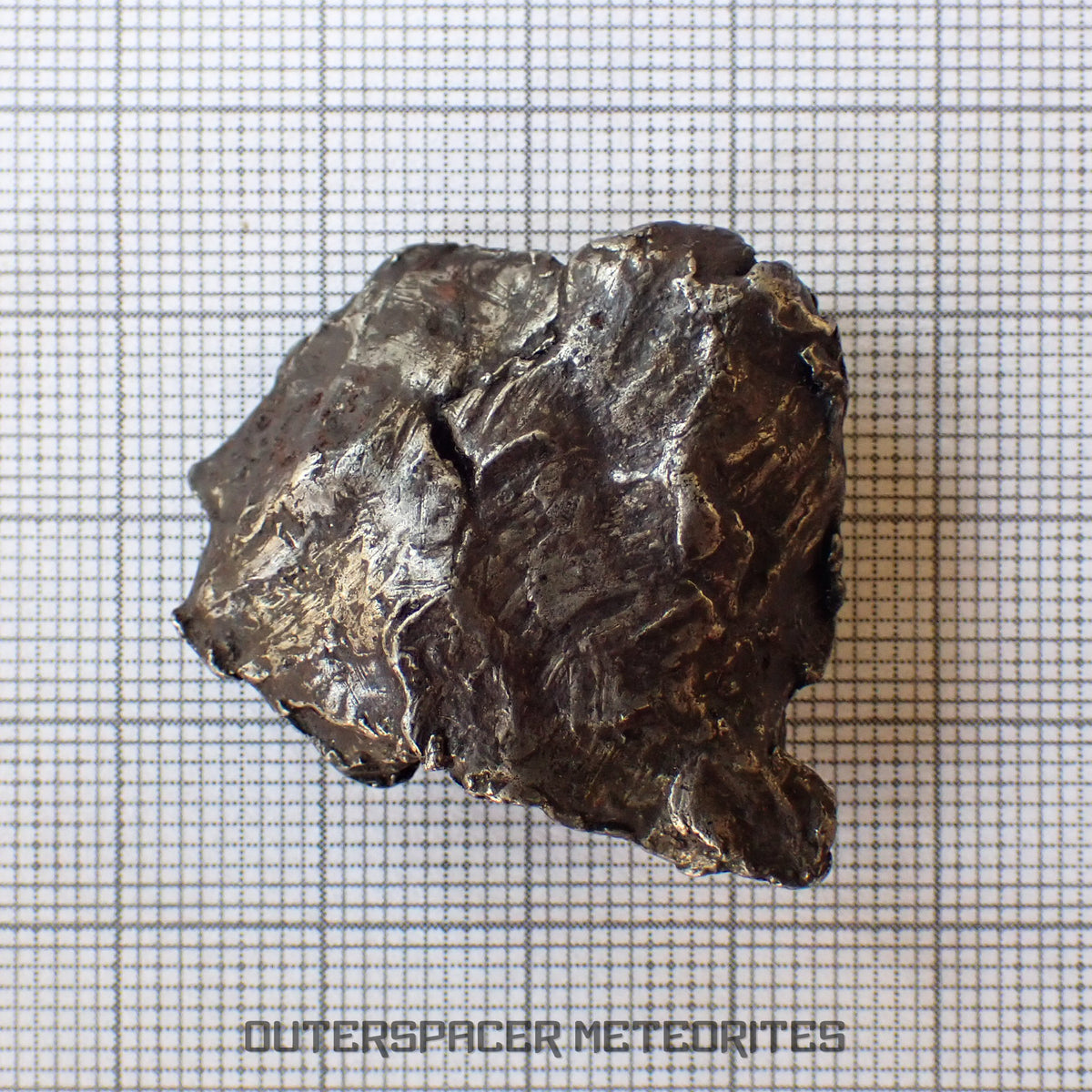 Sikhote Alin - Iron, IIAB - Complete Individual - 34.2g - Russia (Primorye)
