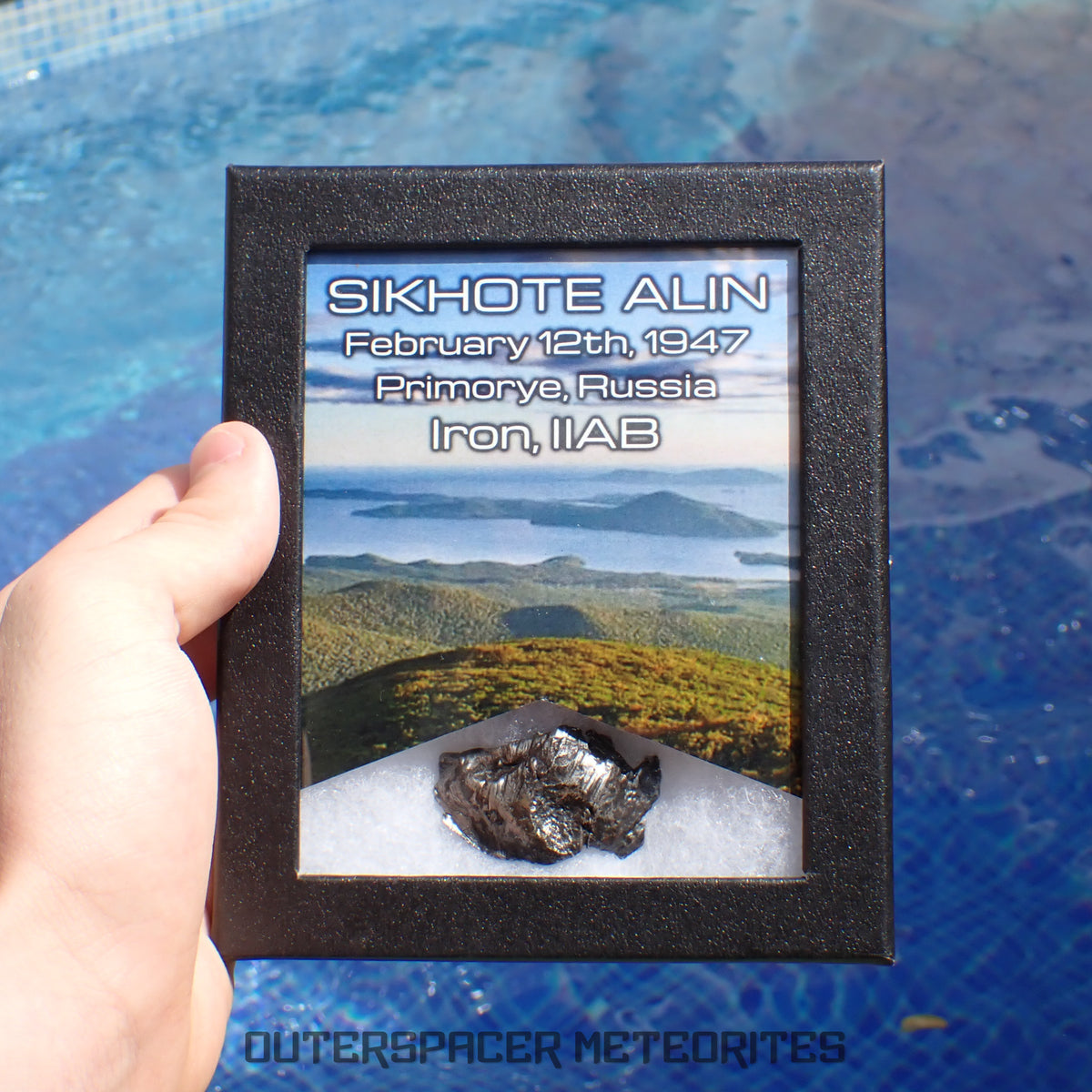 Sikhote Alin - Iron, IIAB - Complete Individual - 36.58g - Russia (Primorye)