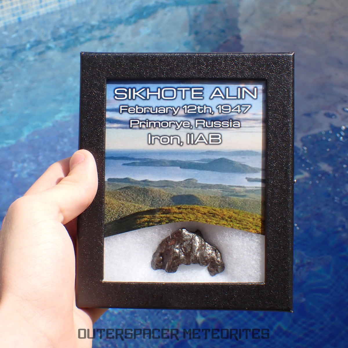 Sikhote Alin - Iron, IIAB - Complete Individual - 35.45g - Russia (Primorye)