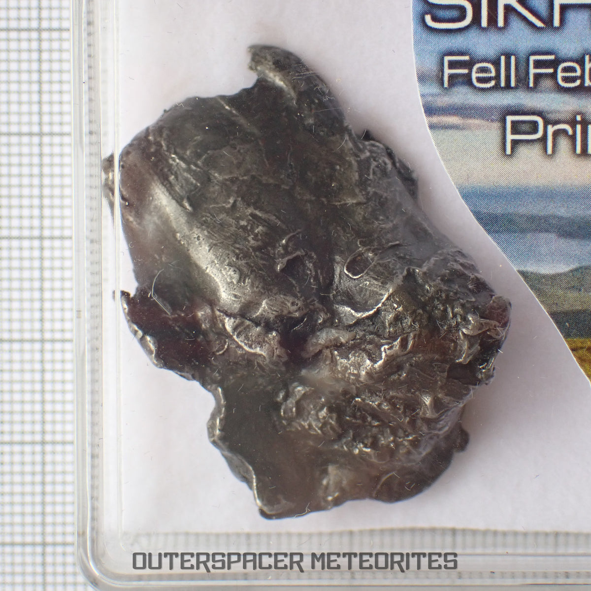 Sikhote Alin - Fer, IIAB - Individu complet - 39,09g - Russie (Primorye)