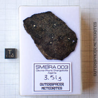Smeïra 003 - Shergottite martienne (olivine-phyrique) - 3,51g