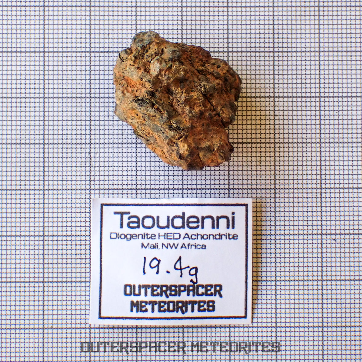 Taoudenni - Diogenite - Fragment - 19.4g - Mali