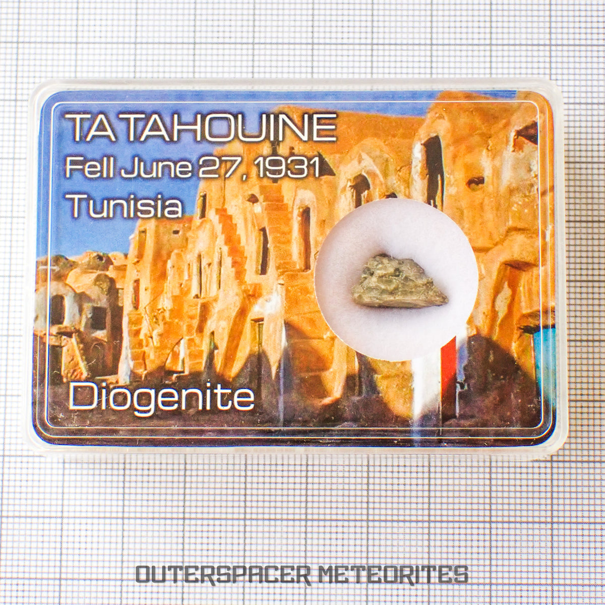 Tatahouine - Diogenite - Fragment - 1.53g - Tunisia