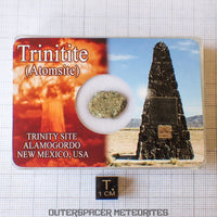 Trinitite (aka. Atomsite or Alamogordo Glass) - Atomic Bomb Melt Glass - Complete Individual - USA (New Mexico)