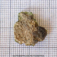 Trinitite (également appelée Atomsite ou Verre d'Alamogordo) - Verre fondu de bombe atomique - Individu complet - 1,52g - USA (Nouveau-Mexique)