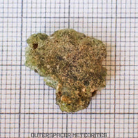 Trinitite (également appelée Atomsite ou Verre d'Alamogordo) - Verre fondu de bombe atomique - Individu complet - 1,52g - USA (Nouveau-Mexique)
