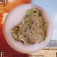 Trinitite (également appelée Atomsite ou Verre d'Alamogordo) - Verre fondu de bombe atomique - Individu complet - 1,52g - USA (Nouveau-Mexique)