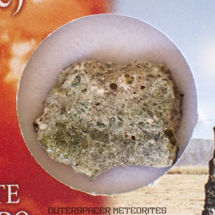 Trinitita (también conocida como Atomsita o Cristal de Alamogordo) - Vidrio fundido de bomba atómica - Pieza completa individual - 2,18 g - EE. UU. (Nuevo México)